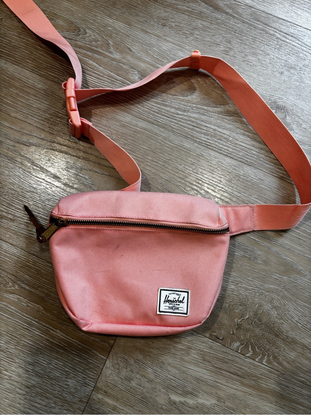 Herschel Supply Company Pink Canvas Waist Pack